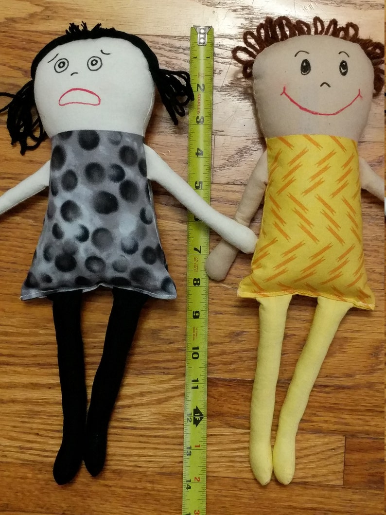 Play Therapy Dolls Emotion Dolls Dolls For Counseling With Etsy