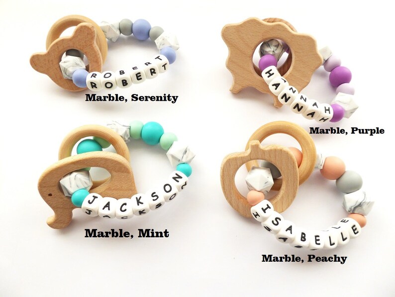 personalised teether