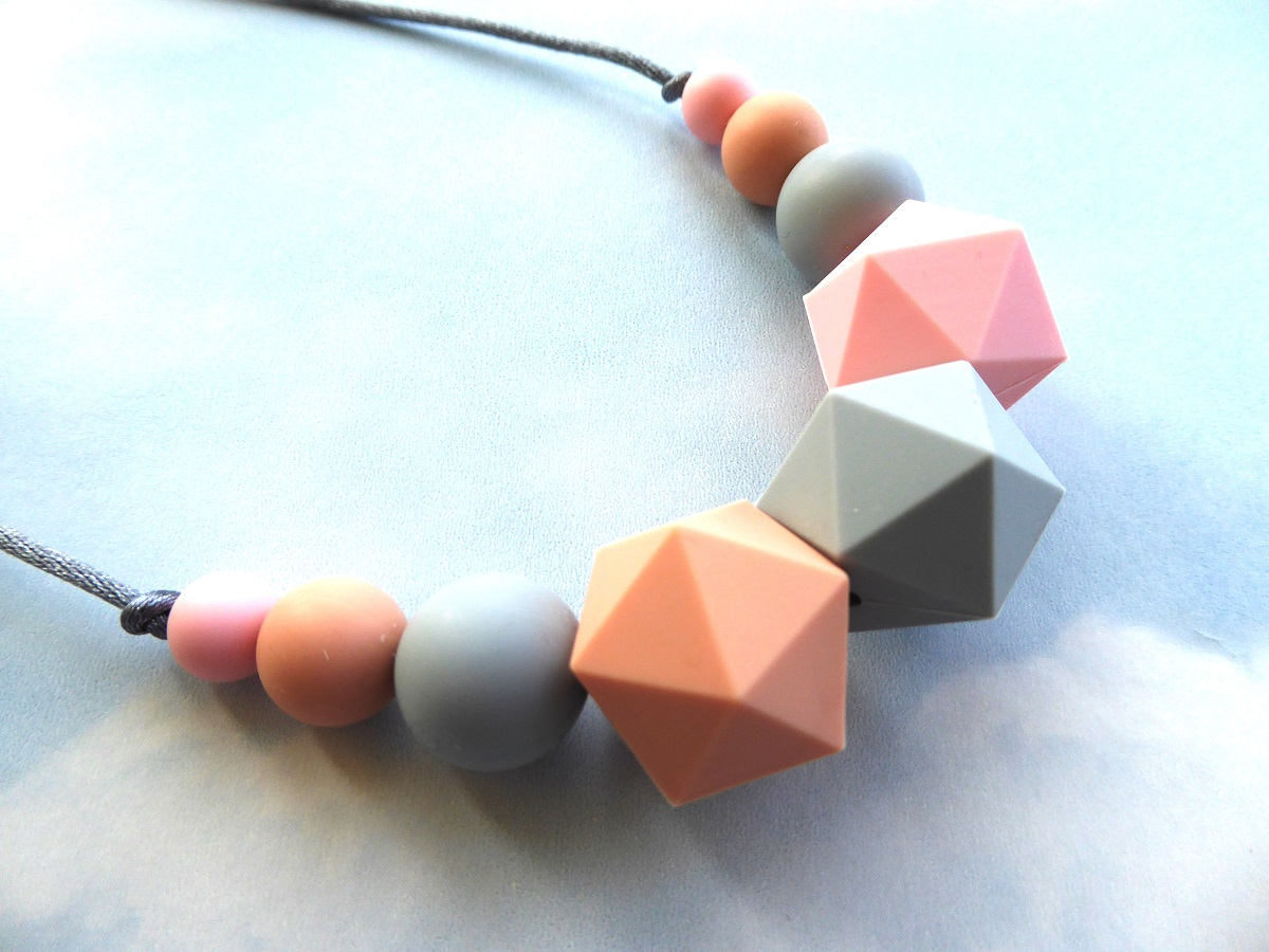 Silicone Teether Necklace Teething Baby silicone necklace Etsy