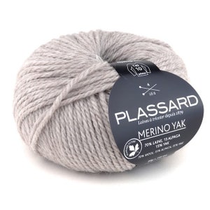 MERINO YAK by Plassard (8 colors to choose from)