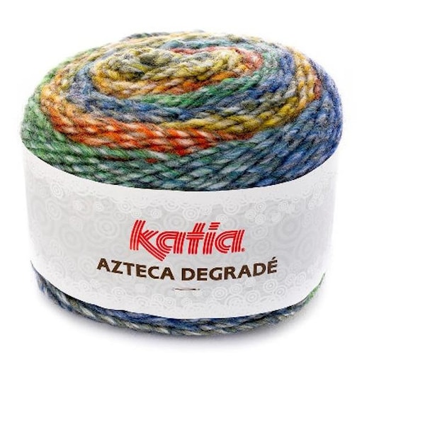 AZTECA DEGRADE de Katia (5 coloris au choix)