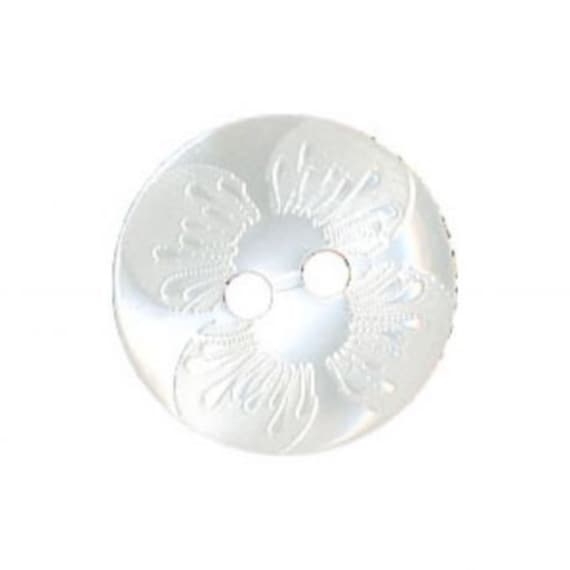 Pelotes De Laine Bouton D'Or - Blanc Chiné Brillant - Rayonne Pour Crochet N°5
