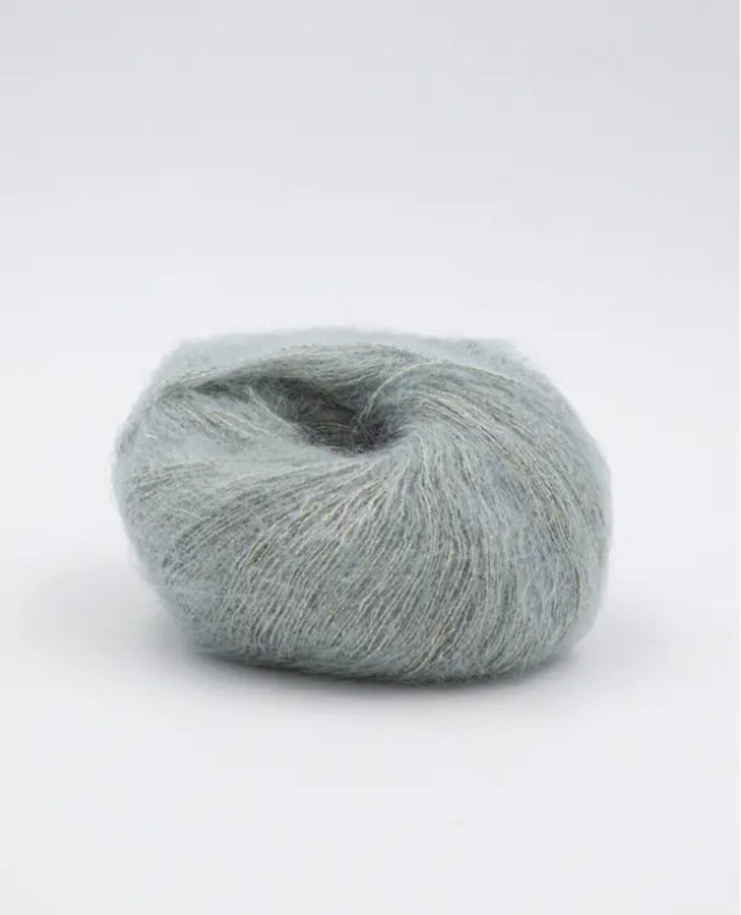 Pelote de fil à tricoter Mohair soie lurex écru - Phildar