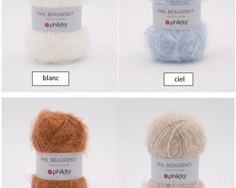 BEAUGENCY by Phildar (12 colours to choose from)