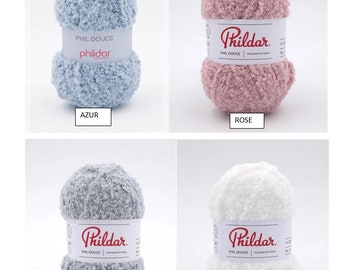 PHIL DOUCE by Phildar (23 colors to choose from)