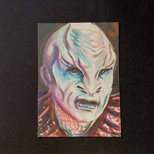 Star Trek Discovery Voq Sketchcard PSC(Original Art)