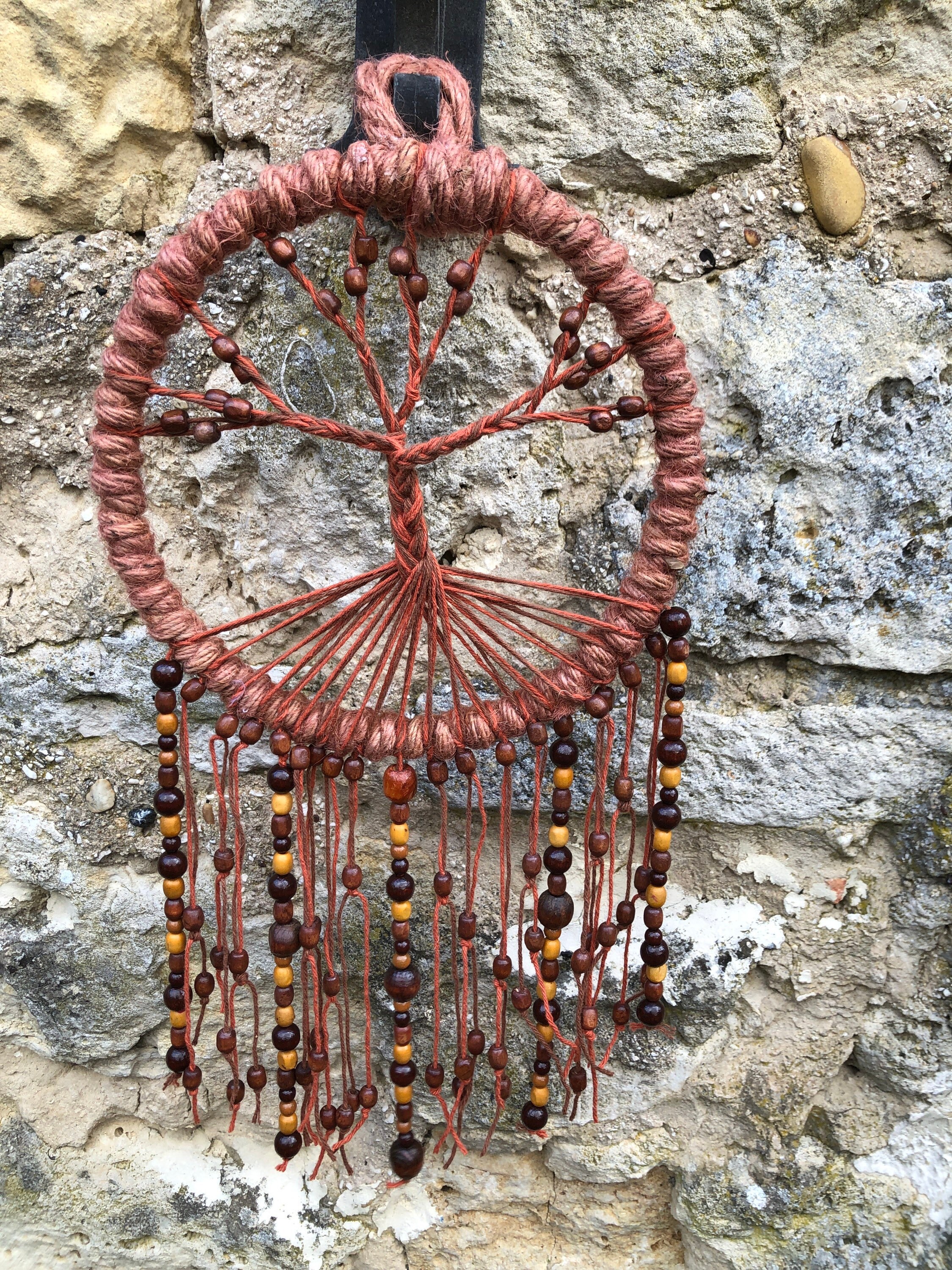 Attrape Reves Viking Yggdrasil, Une Décoration d'intérieur Qui Protège Vos Rêves