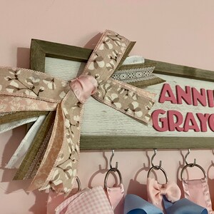 Hair Bow Organizer
