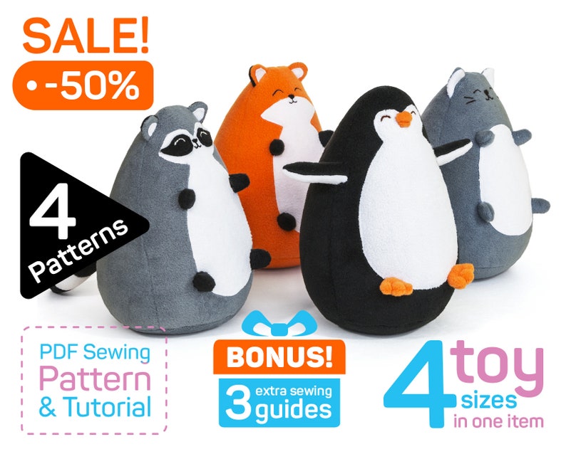 stuffed animal patterns pdf