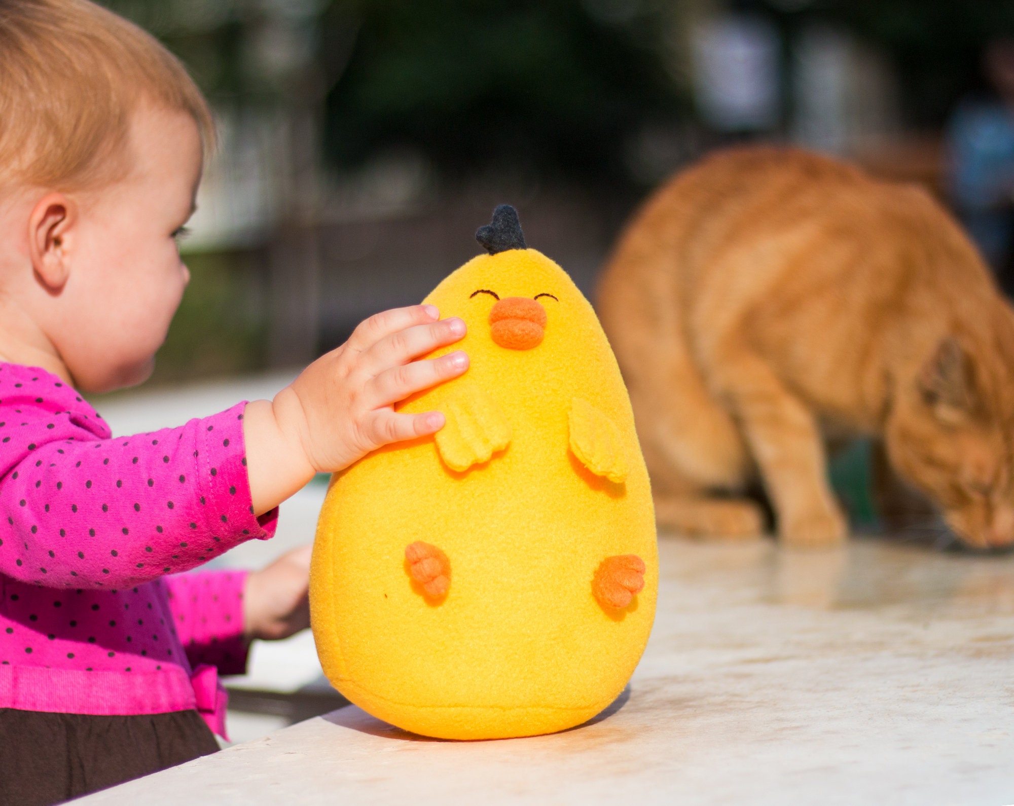 Plush Duck sewing pattern PDF Etsy