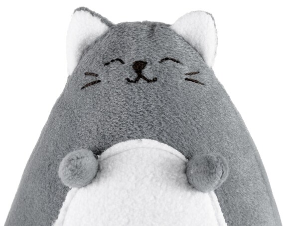 Cute Fat Cat Sewing Pattern Stuffed Cat Toy Pattern Pdf Pattern Cat Sewing Plush Cat Patterns To Sew Sewing Cat Pattern Tutorial
