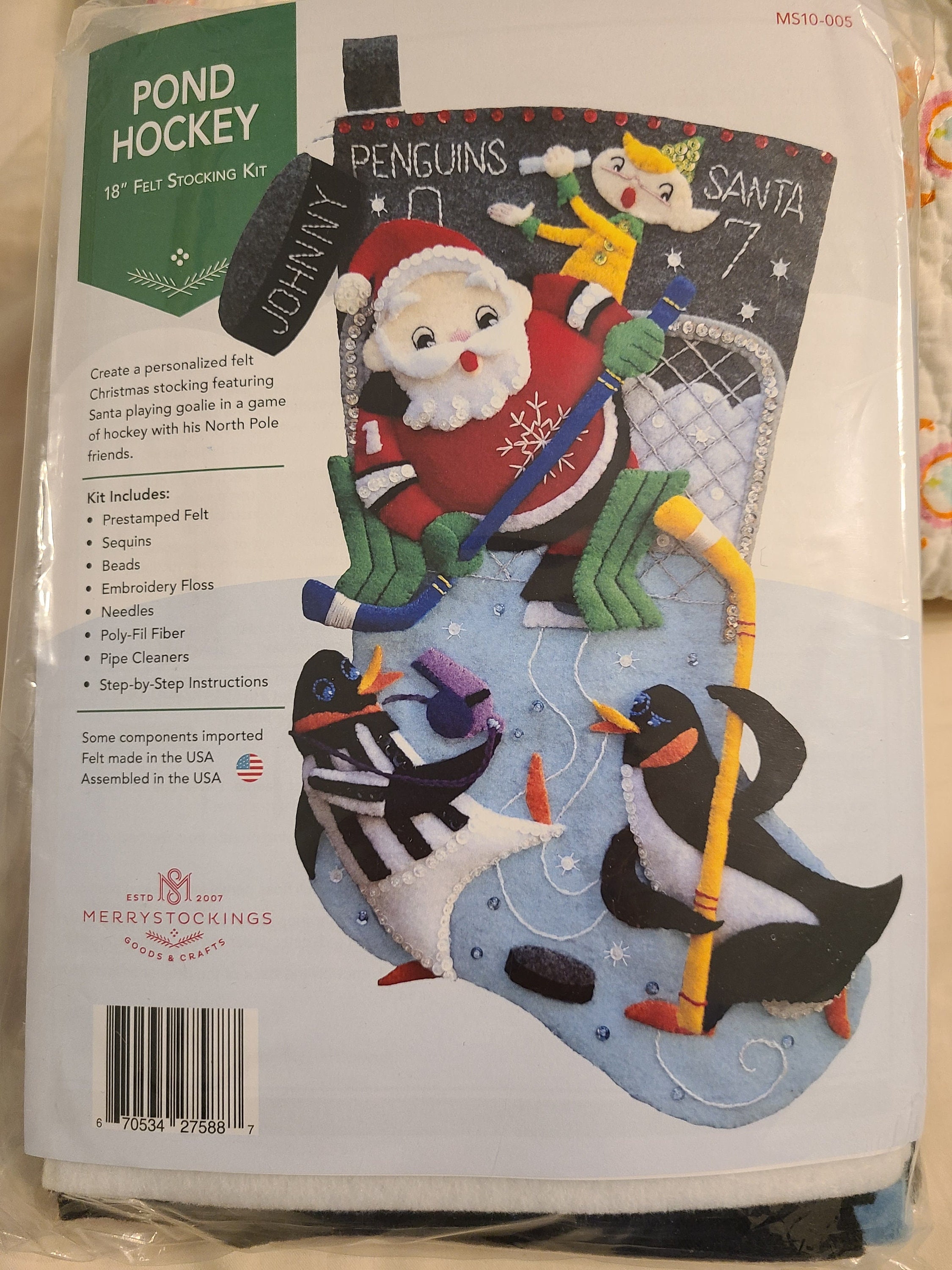 Made to Order 18 In. Merry Stockings EXCLUSIVE Santa & Etsy