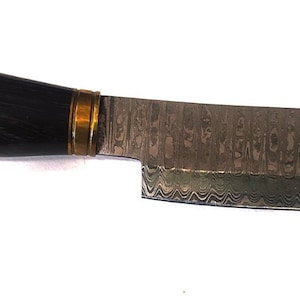 Damacus 580 layers Chef , Sushi Knife Wenge Wood