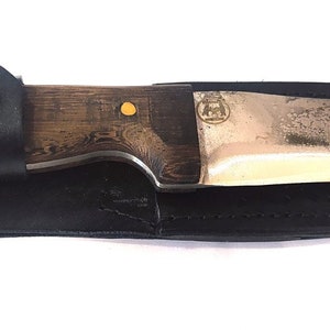 Blacksmith Forged Carbon Steel Skining Knife