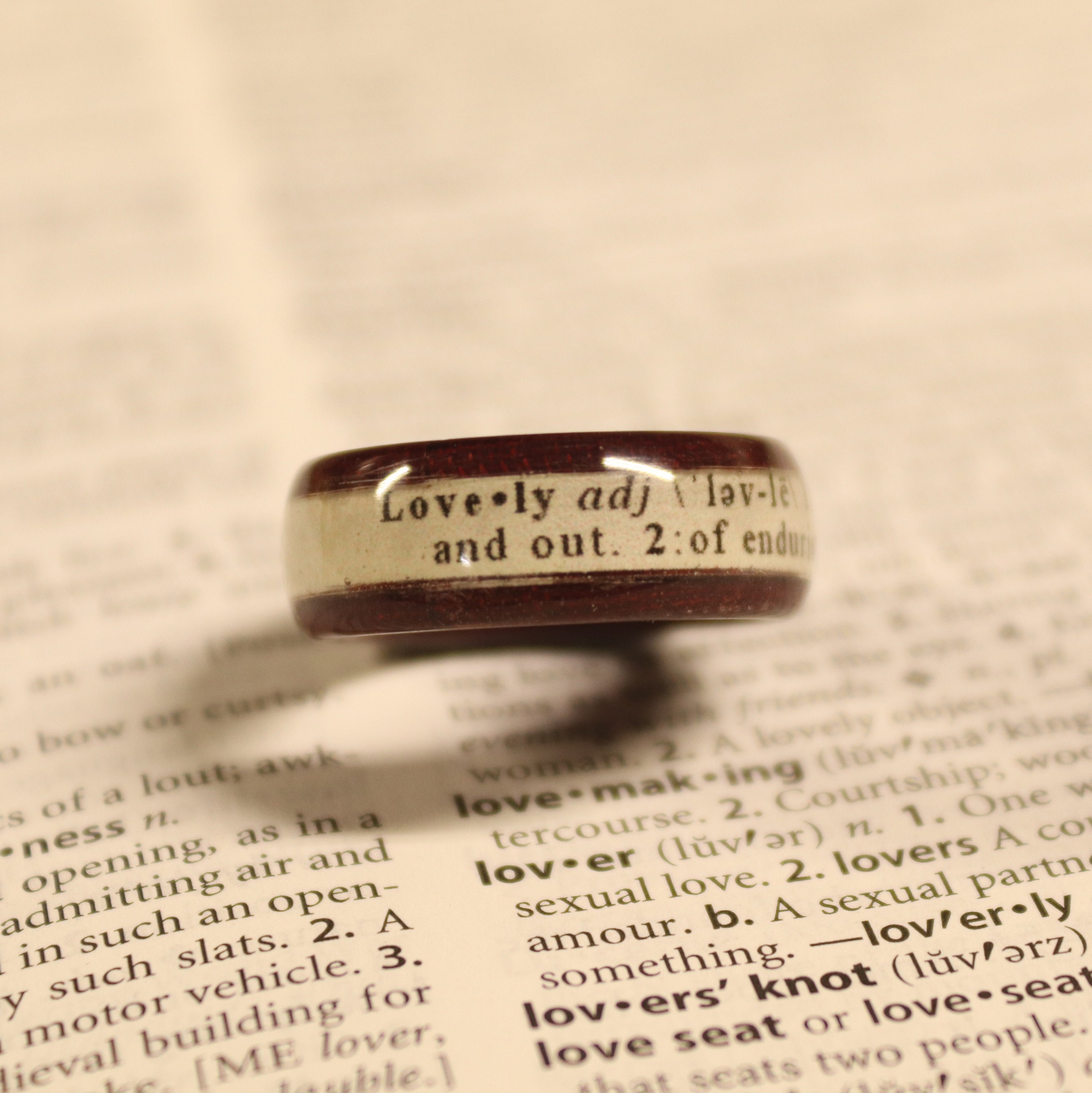 Dictionary Definition Rings Paper Rings Book Rings Bible Etsy