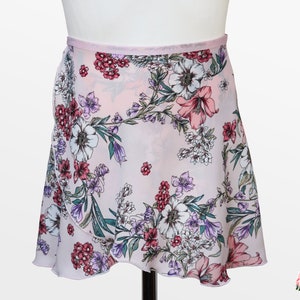 Blossom - Ballet Wrap Skirt - Ballet Skirt - Dance Skirt - Floral Ballet Skirt - Flourish Dancewear