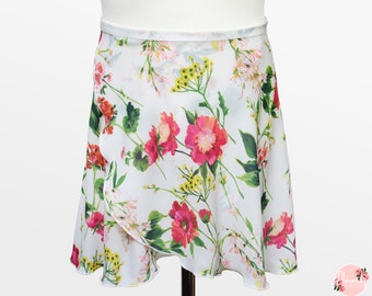 Evie Ballet Wrap Skirt Ballet Skirt Dance Skirt Floral - Etsy