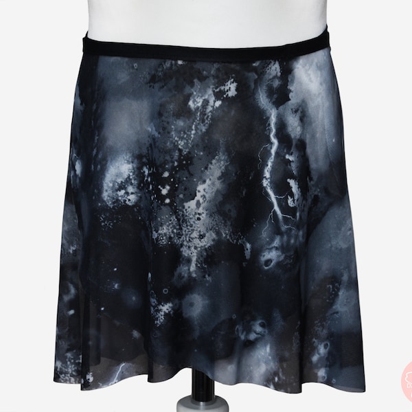 Yasha - Ballet Wrap Skirt - Ballet Skirt - Dance Skirt - Marble Ballet Skirt - Flourish Dancewear