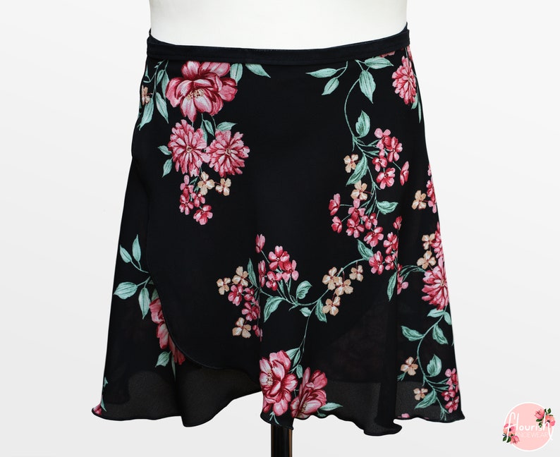 floral dance skirt