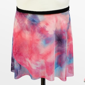 Aurora - Ballet Wrap Skirt - Ballet Skirt - Dance Skirt - Colourful Ballet Skirt - Flourish Dancewear