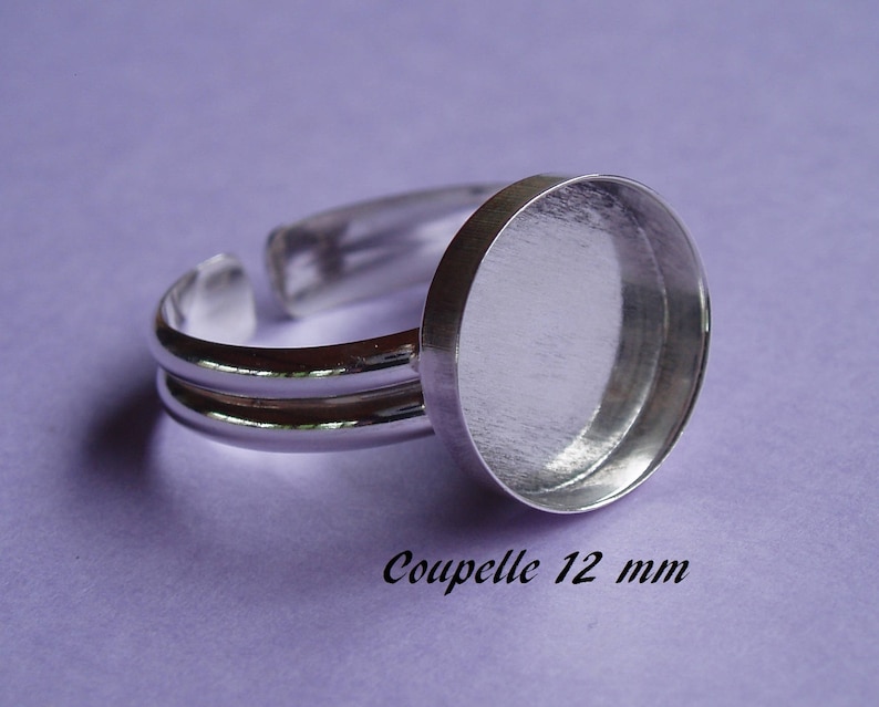 sterling silver bezel ring blank