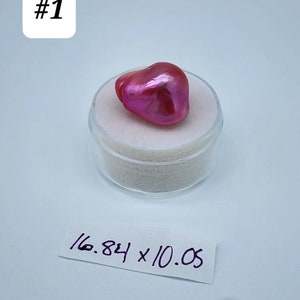 Large Fireball Pearls Loose for Jewelry Making