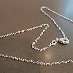 S925 Sterling Silver Chain for Jewelry Making, Sterling Silver