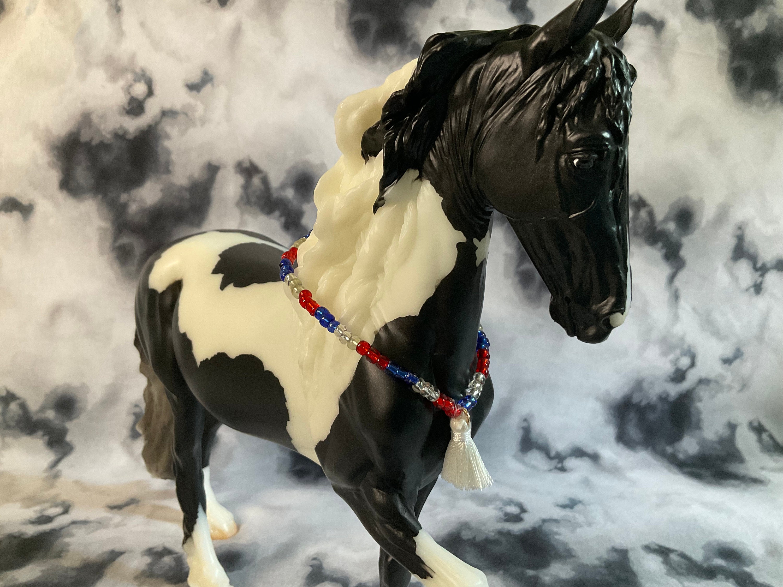 Star-spangled Banner Traditional Model Horse Rhythm Bead - Etsy