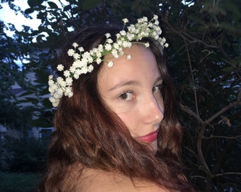 Babys Breath Halo Etsy