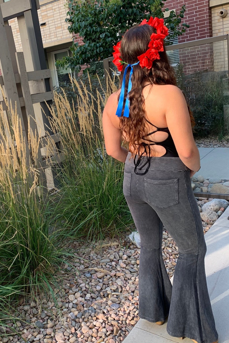 Red Rose Bertha Flower Crown Grateful Dead Flower Etsy