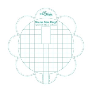 Sea Glass Seams Sew Easy™ Seam Guide by Lori Holt for Riley Blake Designs ST-25443