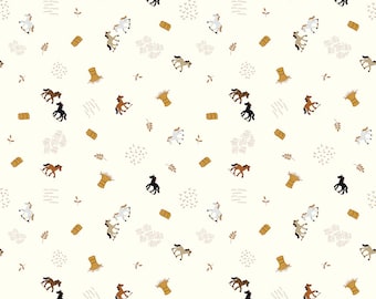 Country Life Grazing the Hay Cotton by Jennifer Long for Riley Blake Designs | Half-yard | C13793-COTTON