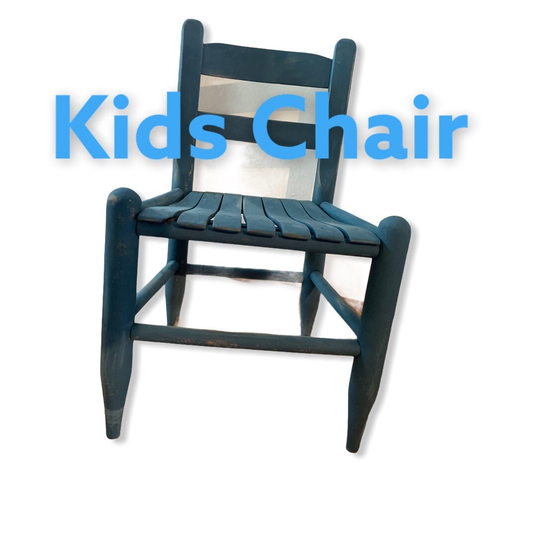 Vintage Childs Chair Etsy