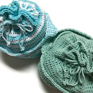 Everyday Lunch Bag Crochet Pattern // PDF Pattern, Cotton Yarn Design, Home Goods, Bag, Lunch Bag, Purse image 4