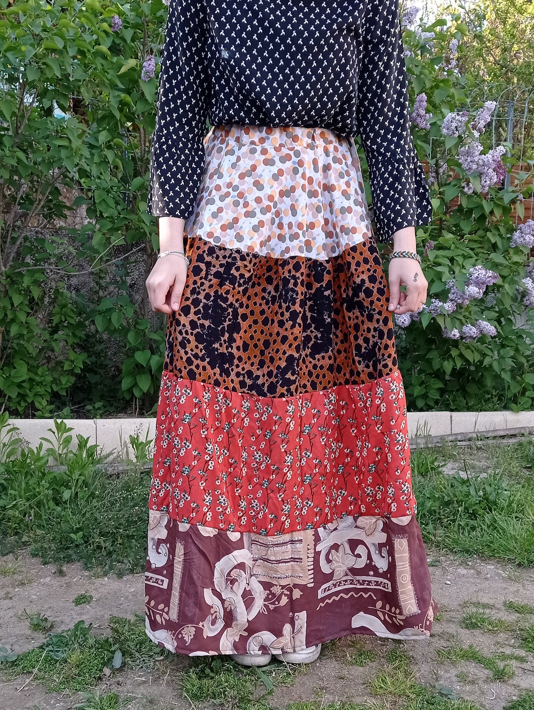 Jupe top gitane femme