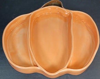 Stoneware Pumpkin Charcuterie Platter