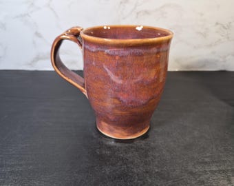 Pink Stoneware Mug