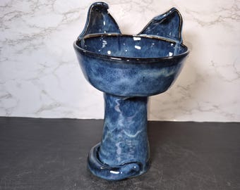 Ceramic Raised Dog Bowl