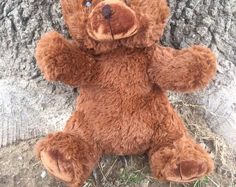 teddy bear with hidden pocket