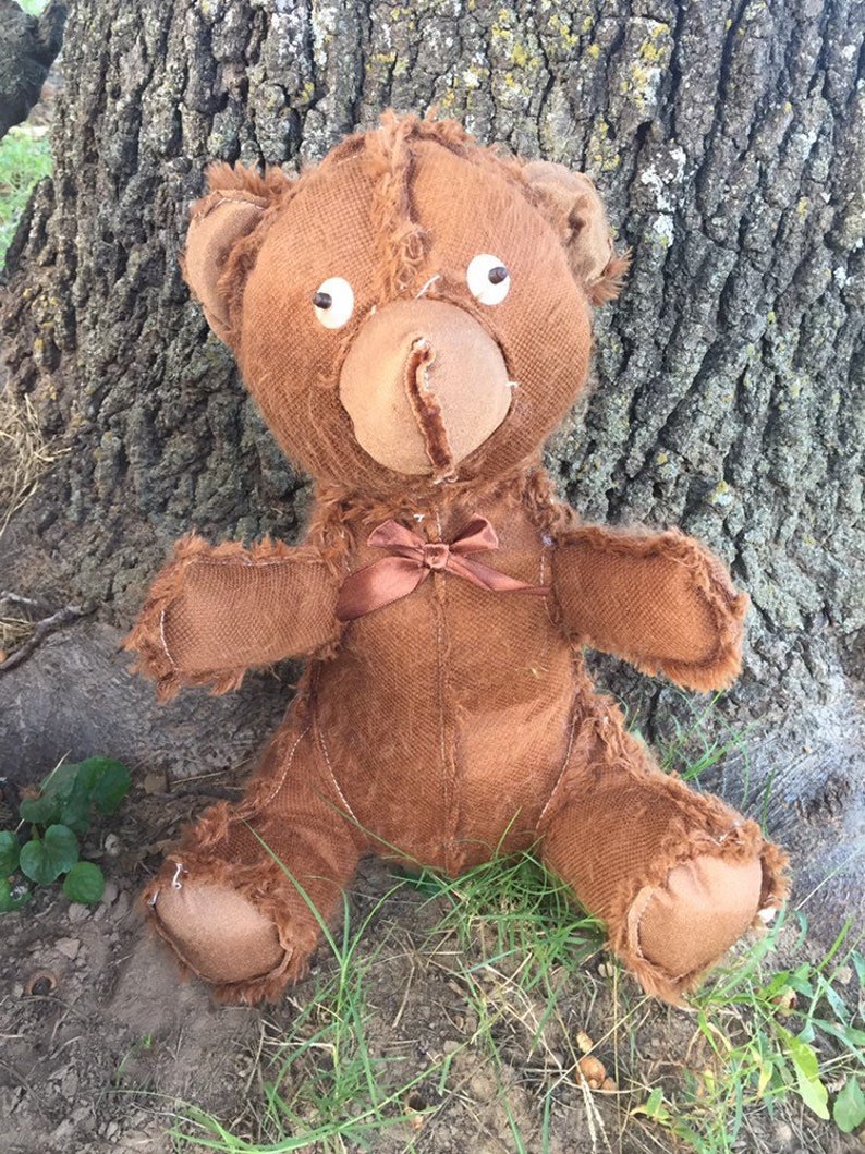 weird teddy bear
