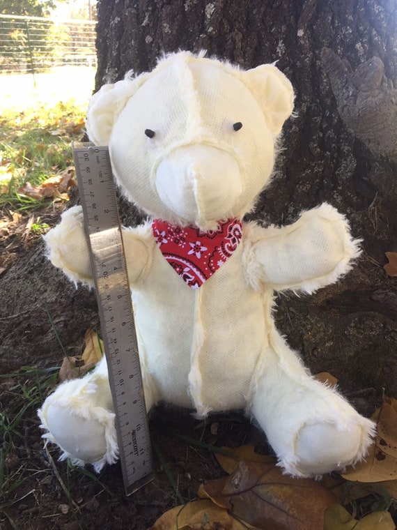 weird teddy bear
