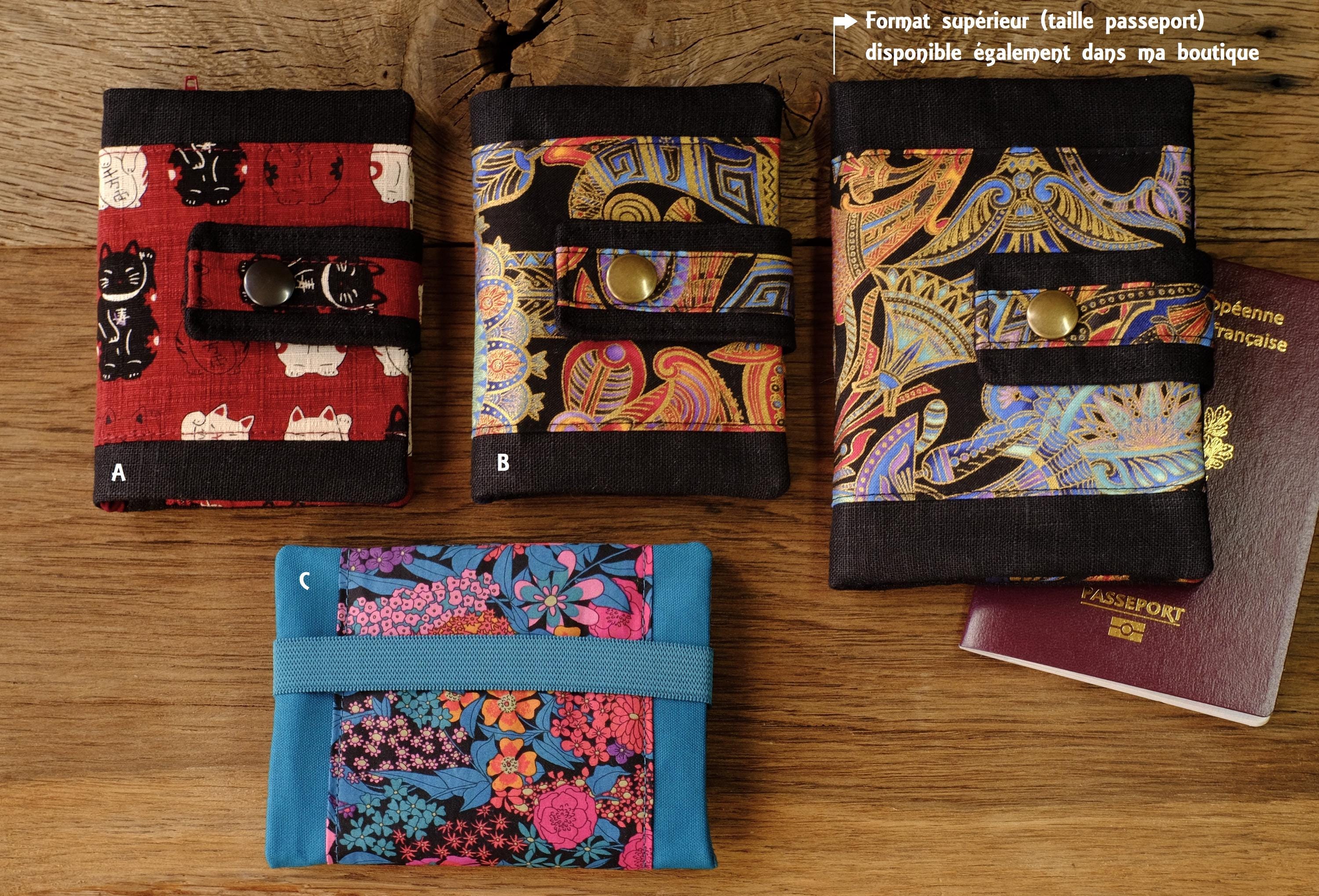 Small Fabric Wallet - 9x12cm Format - Customizable - Etsy