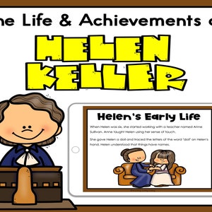 Women&#39;s History Reading Comprehension Helen Keller