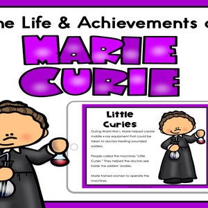 Women&#39;s History Reading Comprehension Marie Curie