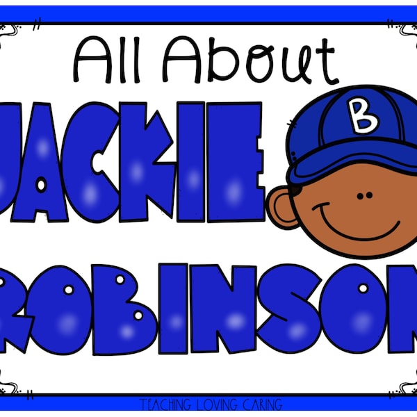 Black History Month Reading Comprehension All About Jackie Robinson