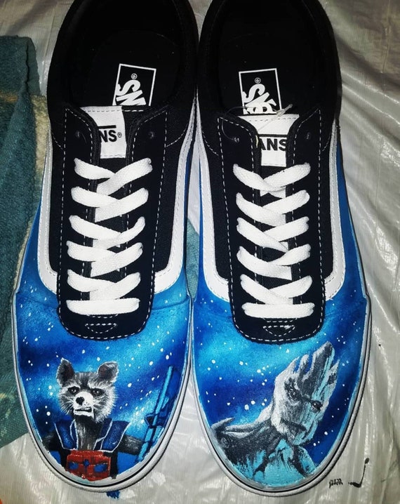 Guardians of the galaxy Vans | Etsy