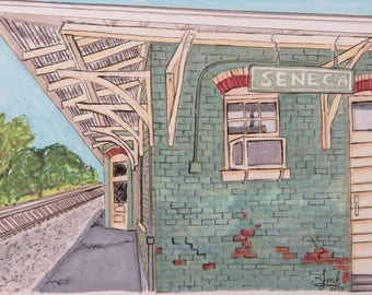 Old Seneca Train Station