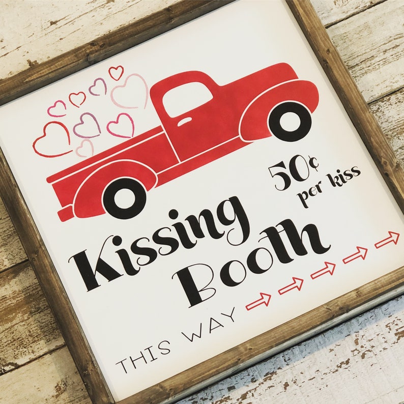 booth wooden sign s day gift idea etsy