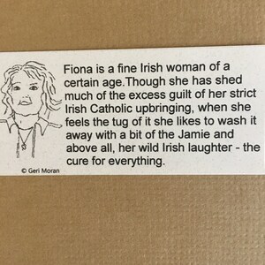 Cuaderno divertido de humor irlandés de 5x7 con dije de trébol y marcapáginas para mujeres irlandesas para amigos divertidos imagen 4