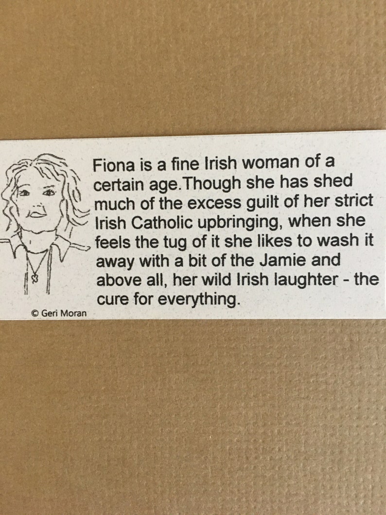 Cuaderno divertido de humor irlandés de 5x7 con dije de trébol y marcapáginas para mujeres irlandesas para amigos divertidos imagen 4